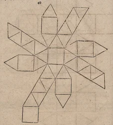 Net Unfolding of a Chamfered Cube